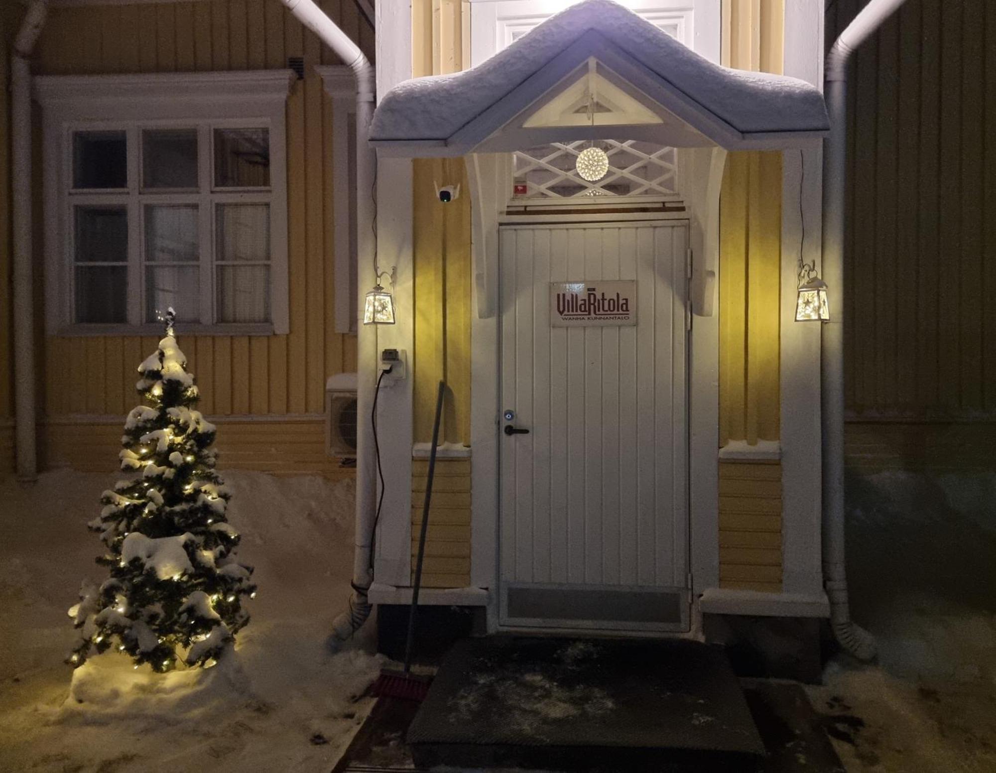 Ferienwohnung Wanha Kunnantalo Pudasjarvi Exterior foto