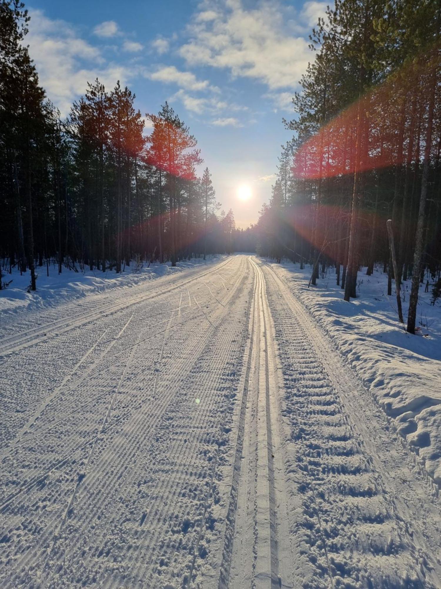 Ferienwohnung Wanha Kunnantalo Pudasjarvi Exterior foto